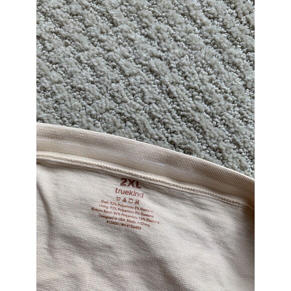 Truekind Bandeau Convertible Strapless Wireless Seamless Bra Sz 2XL NEW - Picture 4 of 9